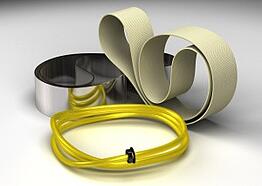 oil skimming belts and tubes 
